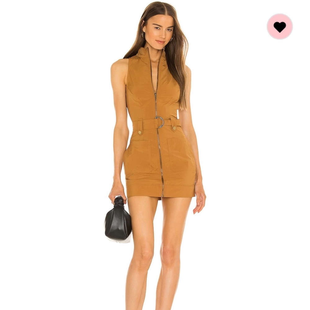 NWOT Revolve Superdown Sofia belted mini-dress
